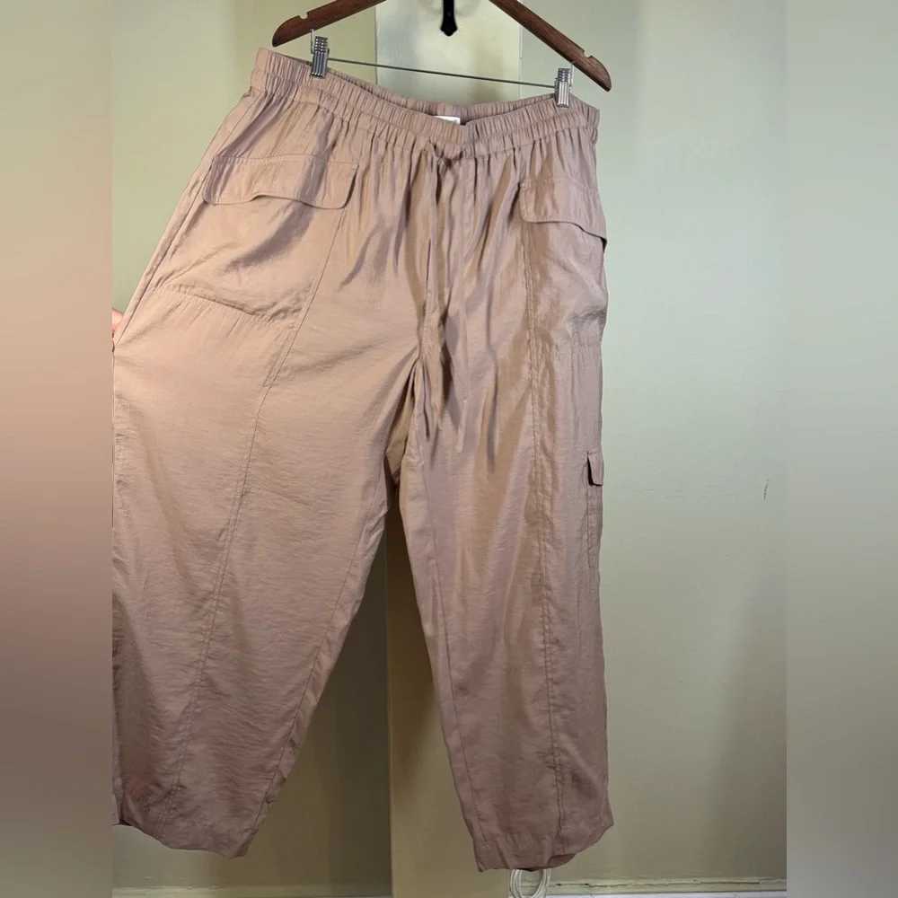 NWOT Madewell Straight Cargo Pants in Softdrape 2X - Picture 6 of 13